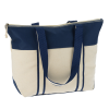 View Image 2 of 3 of Nantucket 12 oz. Cotton Boat Tote - Embroidered