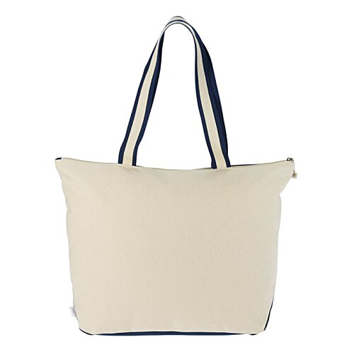 Additional Image 2 - a white bag with blue straps