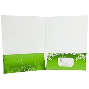 Additional Image 1 - a green and white folder