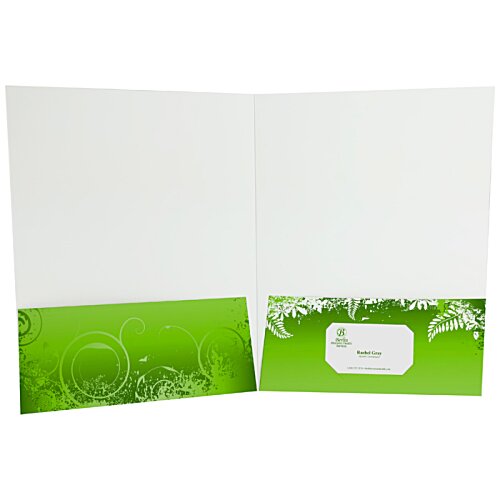 Additional Image 1 - a green and white folder