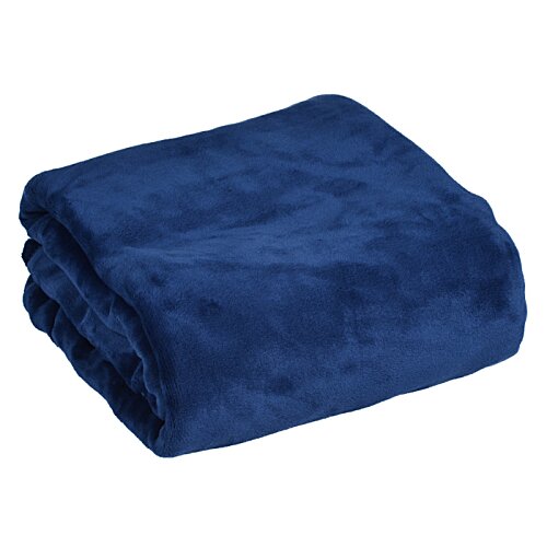 Additional Image 2 - a blue blanket on a white background