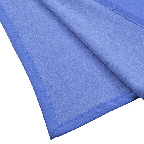 Additional Image 1 - a blue towel on a white surface