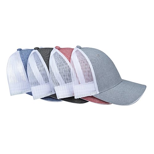 Additional Image 2 - a row of different colored caps