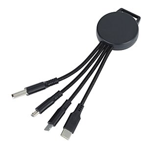 Additional Image 1 - a black cable with many wires