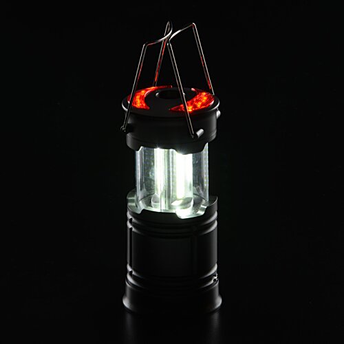 Additional Image 6 - a lit up lantern with a black background