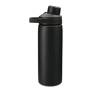 Additional Image 1 - a black water bottle with a cap