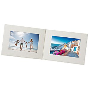 Additional Image 1 - a white photo frame with pictures on it