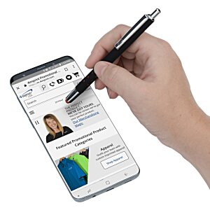 Additional Image 2 - a hand holding a pen over a cellphone