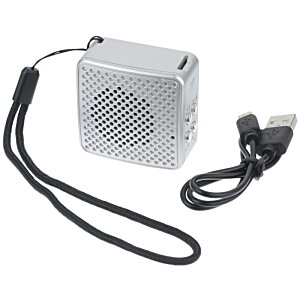 Additional Image 1 - a white cube with a black cord