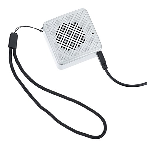 Additional Image 3 - a white square with a black cord