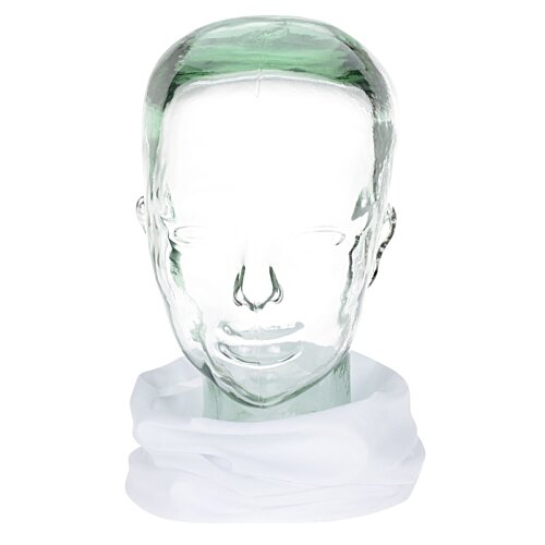 Additional Image 4 - a clear glass head on a white background
