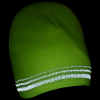 View Image 3 of 3 of Vivid Knit Beanie with Reflective Stripes
