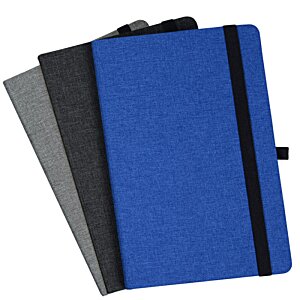 Additional Image 3 - a group of notebooks with a black strap