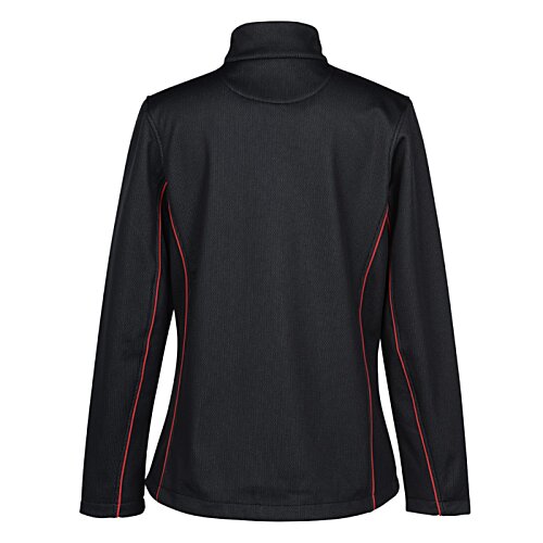 Additional Image 1 - a black jacket with red stripes