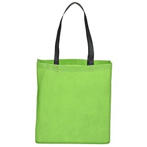 Additional Image 2 - a green bag with black handles