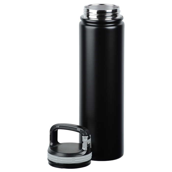 Insulated 23oz Water Bottle - Black Marble