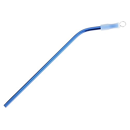 Additional Image 1 - a blue straw on a white background