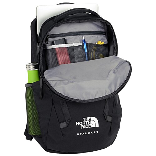 Additional Image 2 - a black backpack with a grey cover