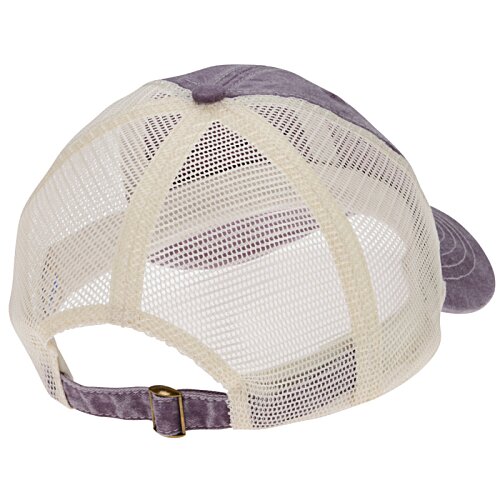 Additional Image 1 - a white and purple hat