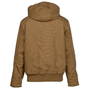 Additional Image 2 - a brown jacket with a hood