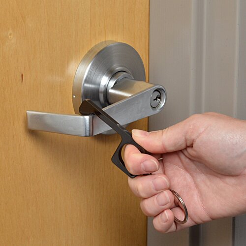 Additional Image 4 - a person opening a door