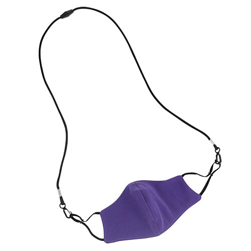 Additional Image 2 - a purple face mask