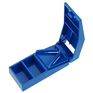 Additional Image 1 - a blue plastic object with a white background