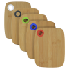 View Image 2 of 2 of Small Bamboo Cutting Board with Silicone Ring