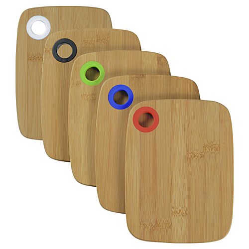 Additional Image 1 - a row of wooden cutting boards