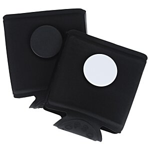 Additional Image 5 - a black square object with a white circle