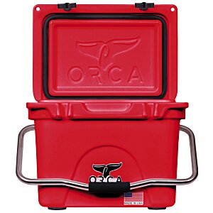 Additional Image 2 - a red cooler with a handle