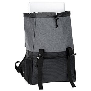 Additional Image 1 - a grey and black backpack