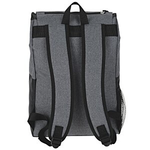 Additional Image 2 - a black backpack with straps