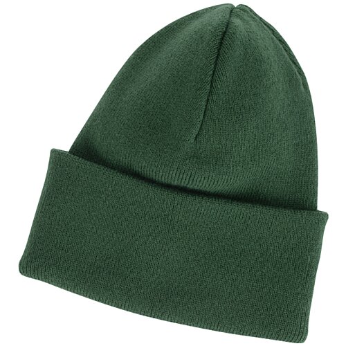 Additional Image 2 - a green beanie on a white background