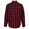 Additional Image 1 - a red and black plaid shirt