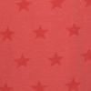 a red fabric with stars