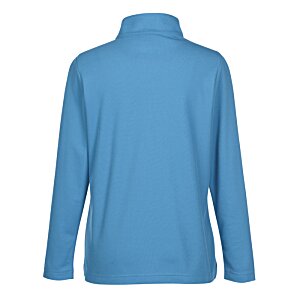 Additional Image 1 - a blue long sleeved shirt