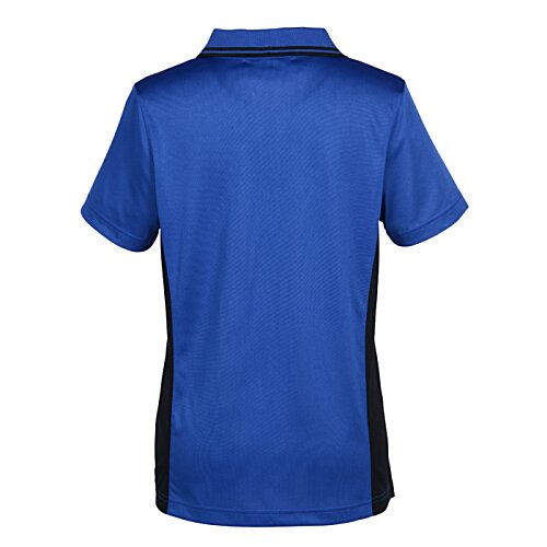 Additional Image 1 - a blue shirt with black trim