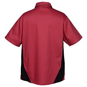 Additional Image 1 - a red shirt with black trim
