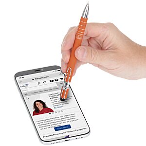 Additional Image 4 - a hand holding a pen over a cell phone