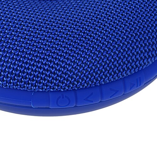 Additional Image 4 - a close up of a blue cushion