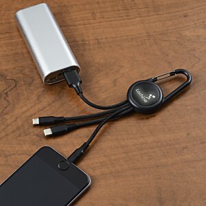 Additional Image 5 - a phone charging with a power bank