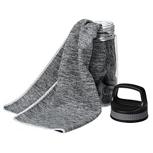 Additional Image 1 - a grey cloth and a black handle