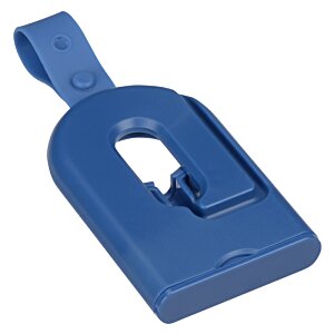 Additional Image 2 - a blue plastic object with a hole