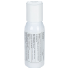 a white bottle with a white cap