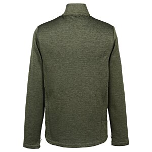 Additional Image 1 - a back view of a green jacket