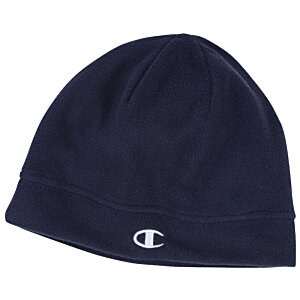 Additional Image 1 - a black beanie with a logo