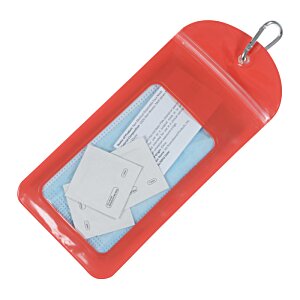 Additional Image 2 - a red tag with a picture of playing cards