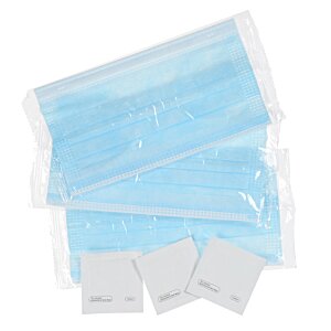 Additional Image 4 - a group of blue medical masks