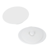 Additional Image 1 - a white circle with a hole in the center